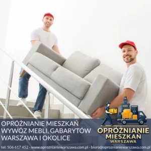 opróżnianie mieszkań warszawa wywóz mebli