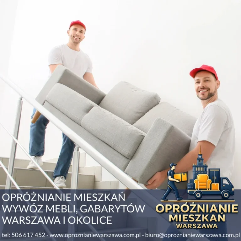 opróżnianie mieszkań warszawa wywóz mebli